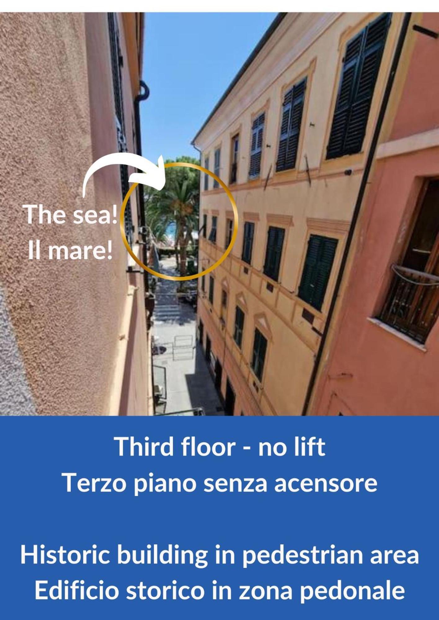 Silver Sands Finale Ligure - Traditional Apartment - 4 Beds & Terrace By The Beach Dış mekan fotoğraf